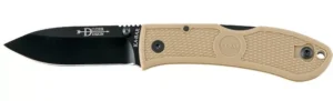 Ka-bar Dozier Folding Hunter Coyote Brown