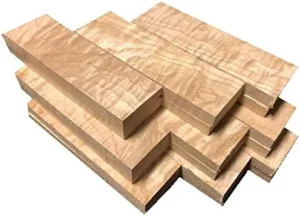 Kemény juhar késmérleg 3/8" x 1,5" x 5