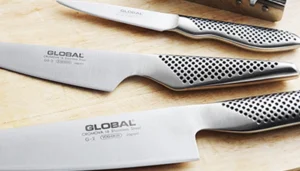 Global Nakiri szakácskés 18 cm-es