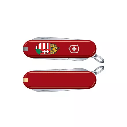 Classic SD | Piros | Magyar Címer kulcstartó