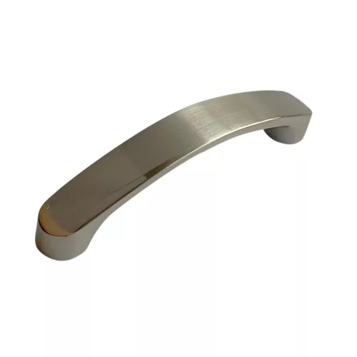 BÚTORFOGANTYÚ LAPOS 96MM SZATÉN NIKKEL 2125