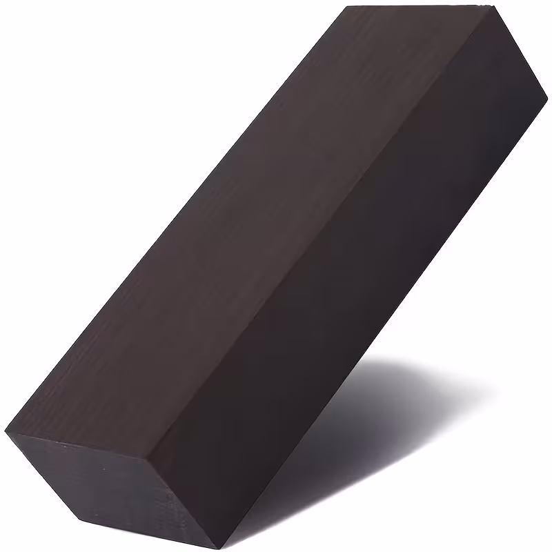 Makasar Ébenfa Markolatfa Tömb 12×3×3 cm – Prémium Egzotikus Fa Késkészítéshez - Image 3