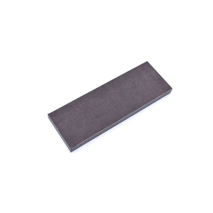 Fekete Micarta Markolatlap 120×40×8 mm – Prémium Késmarkolat Alapanyag