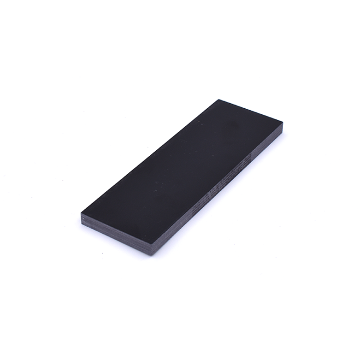 Fekete G10 Markolatlap 6,5×40×120 mm – Prémium Késmarkolat Alapanyag